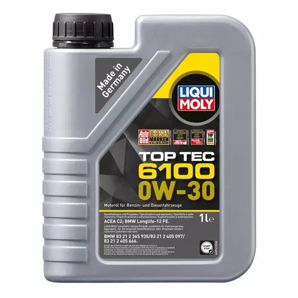 Motor oils Moottoriöljy TopTec 6100 0W30 1L  Art. LIM207770W301L